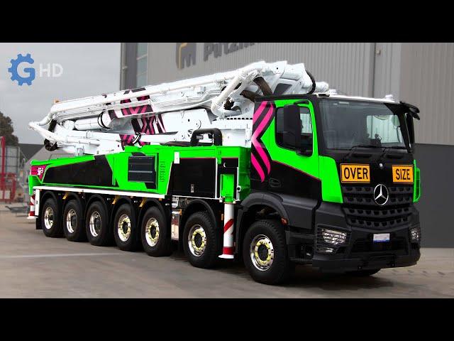 The Most Advanced Concrete Pump Trucks You Have to See ▶ Special concrete pump