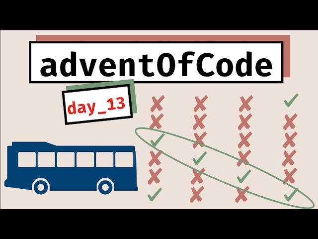 Advent of Code 2020 Day 13