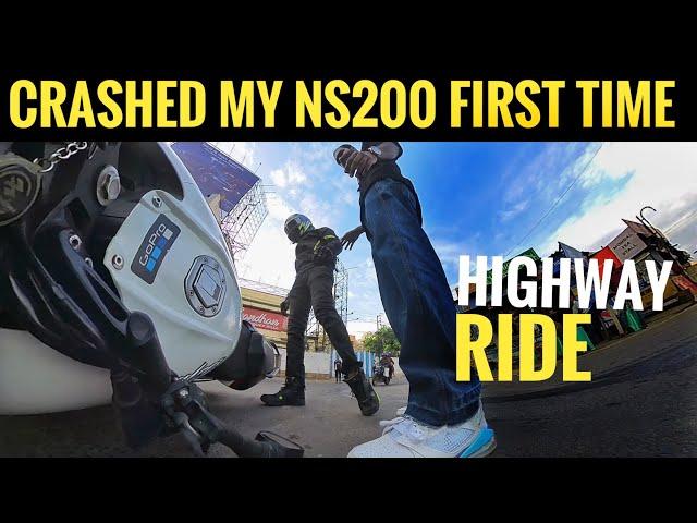 Crashed my Bike ! TOP SPEED BIKE RIDE on NS 200 and NS 160 | [PSR Rides]