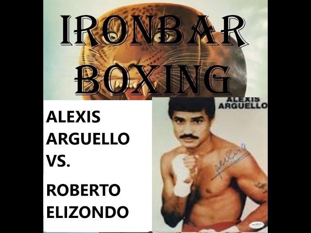 Alexis Arguello v. Roberto Elizondo.WBC LWC.1981.11.21