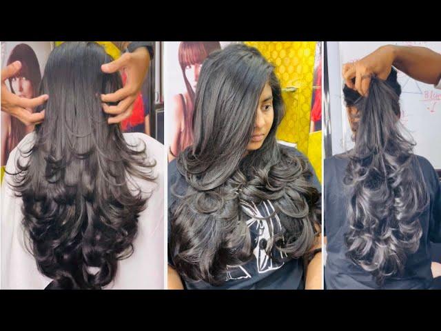 Long Layered Haircut (Advance) front and back full layer haircut tutorial /step bystep for beginners