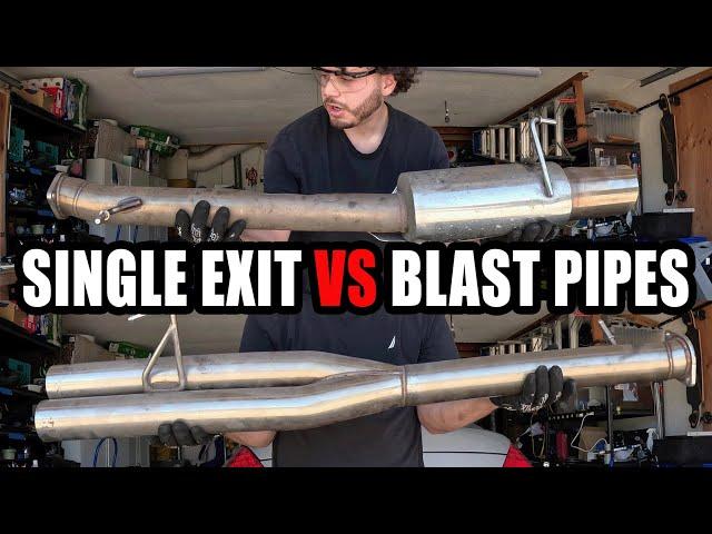 Comparing 350z Exhaust from ISR: BLAST PIPES VS SINGLE EXIT