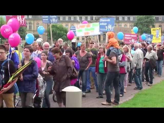 DEMO FÜR ALLE in Stuttgart - Ehe und Familie vor!