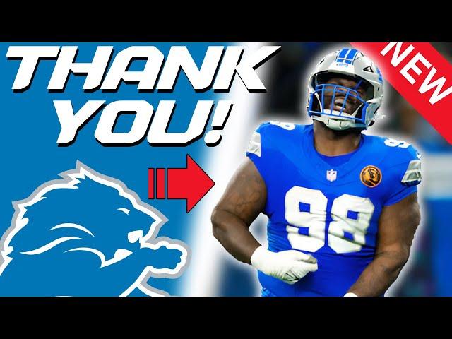 Detroit Lions FINALLY Get The News We All Wanted To Hear