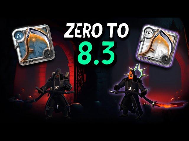 Zero To 8.3 Infernal Scythe !! Demon Weapon !! | Albion Online | 5m Silver Giveaway