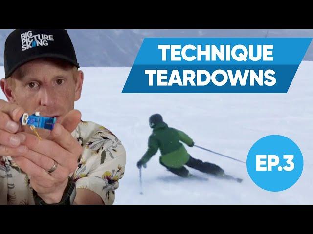 INCREASING THE EDGE ANGLE OF AN ADVANCED SKIER | A Carving lesson w/ Tom Gellie | Ep.3 TT