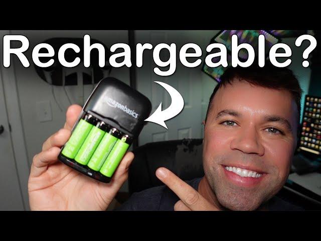 Are Rechargeable Batteries Worth It? | Amazon Basics Batteries