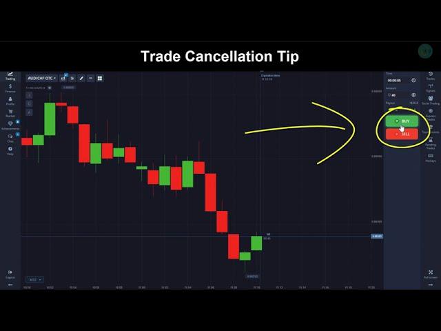 Binary Options Trading Tips For Beginners [ TRADE CANCELLATION TRICK]