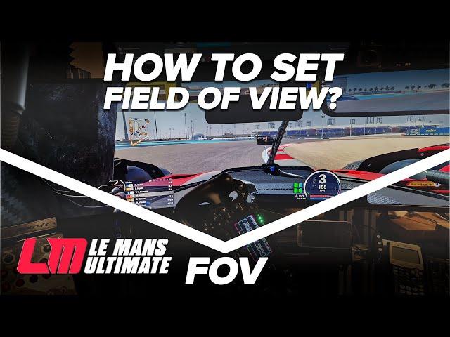 How To Set Up FoV in Le Mans Ultimate