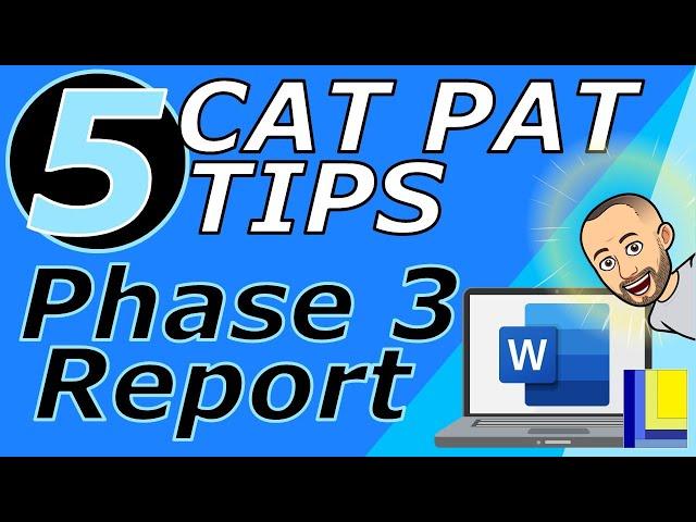 5 CAT PAT TIPS | Phase 3 Report | Computer Applications Technology