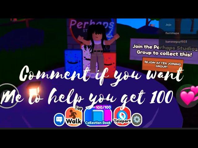 I found all 100 pop tarts! In this roblox game comment if you want me to help you find all 100️