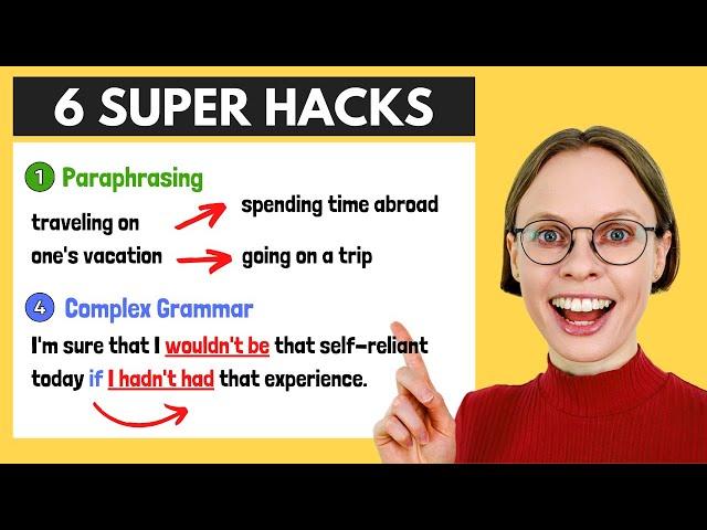 TOEFL Speaking - 6 SUPER HACKS to Boost Your Score