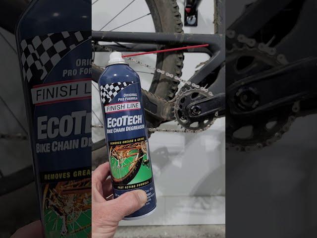 How to Clean a Bike Chain in 60 Seconds #short #shorts