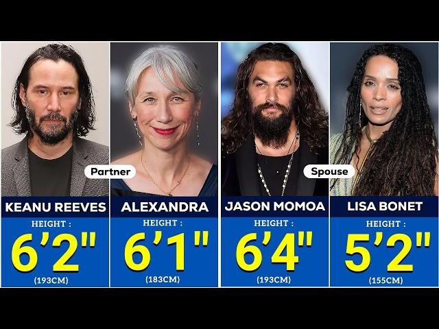 Height Gaps of 600 Hollywood Actors and Their Wives REVEALED!