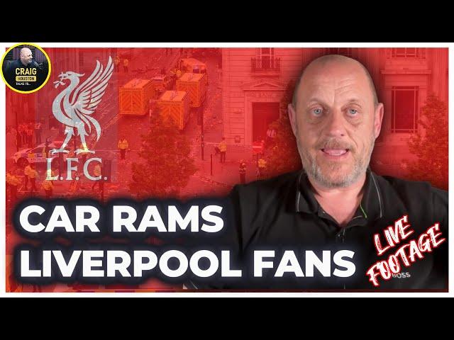 Live Footage x4 of Car Ramming Liverpool FC Fans