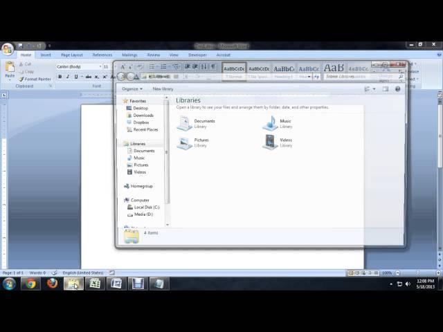 How to Make a New Folder in Microsoft Word : Tech Niche