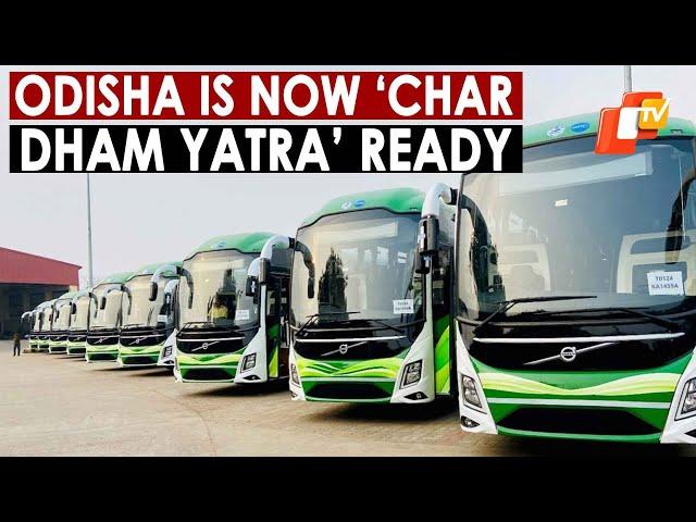 Odisha Govt Launches 80 Luxury Buses All Set For Char Dham Yatra Across India