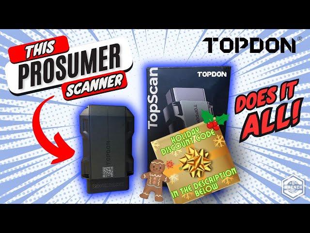 Discover the Key Features that Set the Topdon TopScan Diagnostic Scanner Apart