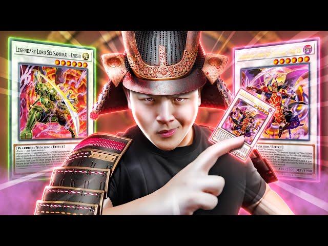 WE'RE BACK! - YCS Champion BREAKS The NEW LEGENDARY LORD SIX SAMURAI Deck! (New Support +Combos!)