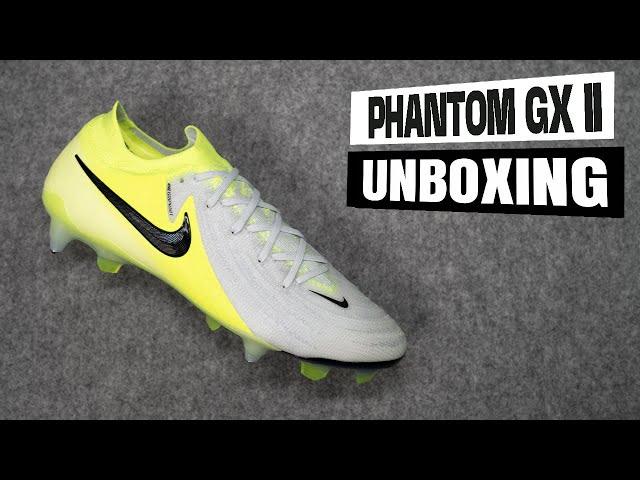 Nike Phantom GX II Elite SG-PRO AC Mad Voltage Pack Unboxing 4K / FJ2586-003