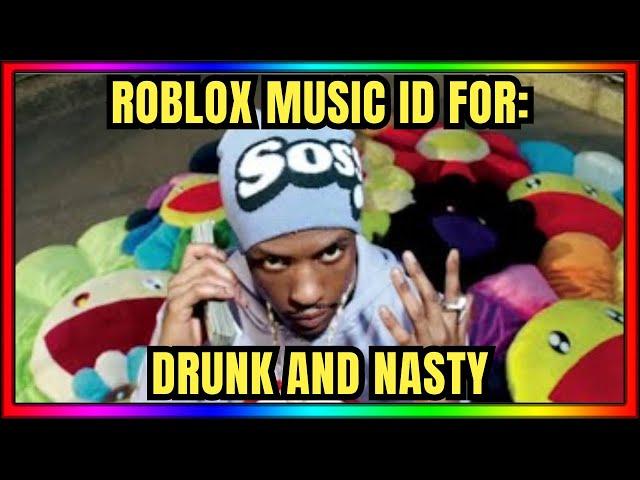 PIERRE BOURNE - DRUNK AND NASTY ROBLOX MUSIC ID/CODE | NOVEMBER 2023 | *WORKING AFTER UPDATE*