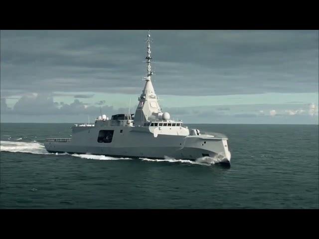 Amiral Ronarc'h Sea Trials, FDI Class frigate