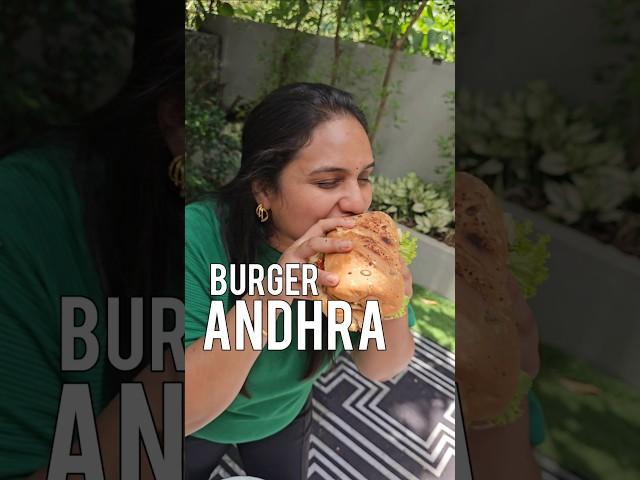 Telugu Burger | Andhra Recipe