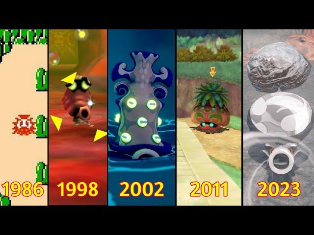 Evolution of Octoroks in Zelda Games (1986~2023)