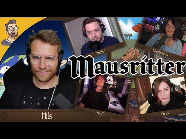 Wir spielen Pen & Paper: Mausritter! Mit Steffen Grziwa, @Haselnuuuss, @m_a_r_a_h und @suun91