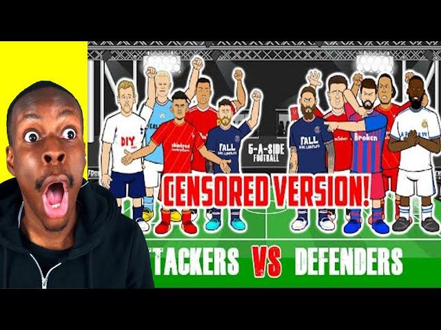 442oons : 5-A-SIDE: Attackers vs Defenders CENSORED! Ronaldo Messi Ramos Frontmen Season 4.01 React