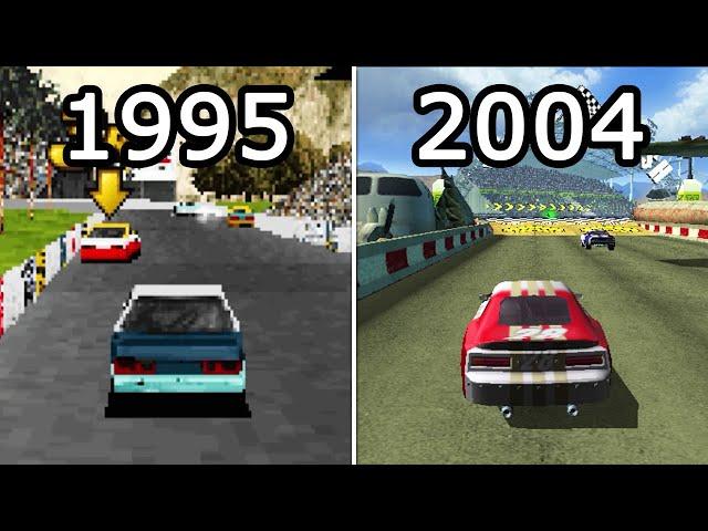 Evolution of Destruction Derby (1995-2004)