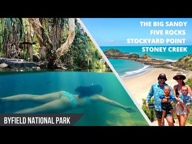 BYFIELD NATIONAL PARK - 4X4 The Big Sandy - CREEK swims and OUTSTANDING views/ Episode 6