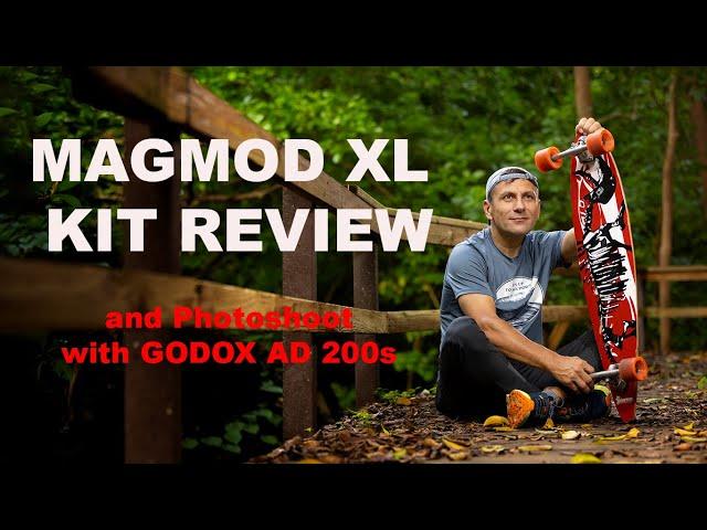 Magmod XL Review and Photoshoot with Godox Ad 200