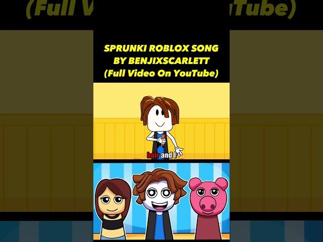 Roblox Sprunki Song Animated Music Video (Incredibox Sprunki Piggy, Jenna The Hacker)