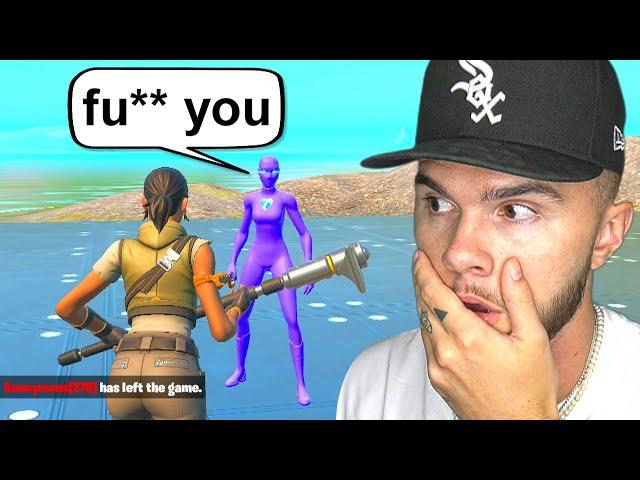 I Made Fortnite Kids RAGE QUIT In Creative Fill...