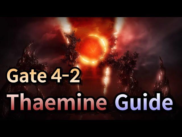 [Lost Ark] Thaemine Gate4-2 Guide Legion Commander Raid (Hard / The First)