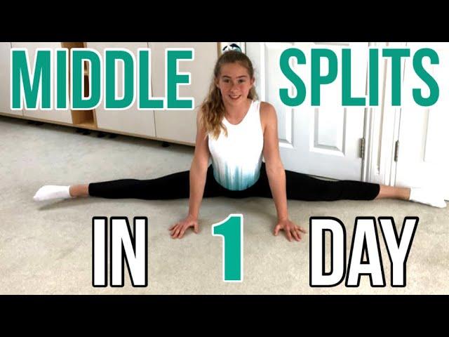 GET YOUR MIDDLE SPLITS FAST | 5 min stretching routine