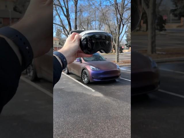 Unlocking My Tesla With Apple Vision Pro 