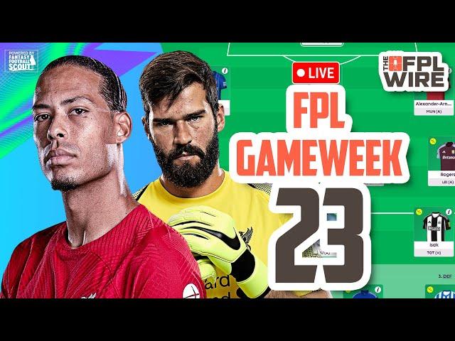 FPL Gameweek 23 Pod | The FPL Wire | Fantasy Premier League Tips 2024/25