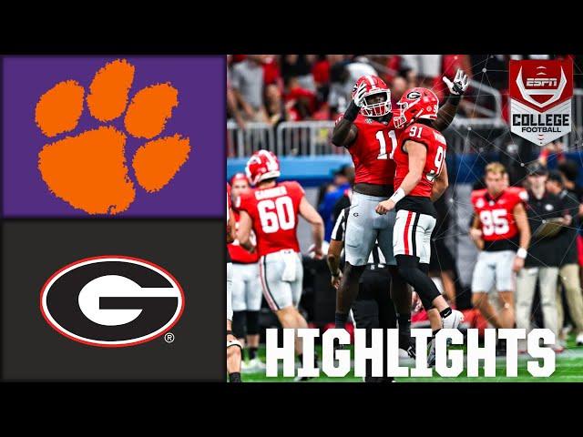 Clemson Tigers vs. Georgia Bulldogs | Full Game Highlights | ESPN College Football