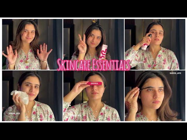 Aroob Jatoi's Skincare Essentials| Aroob Jatoi Doing Skincare