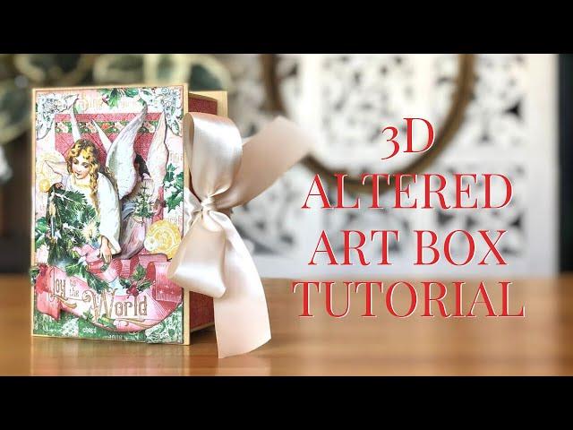 [Tutorial] 3D Altered Art Box Featuring Joy to the World: Club G45 Vol 10 - 2019