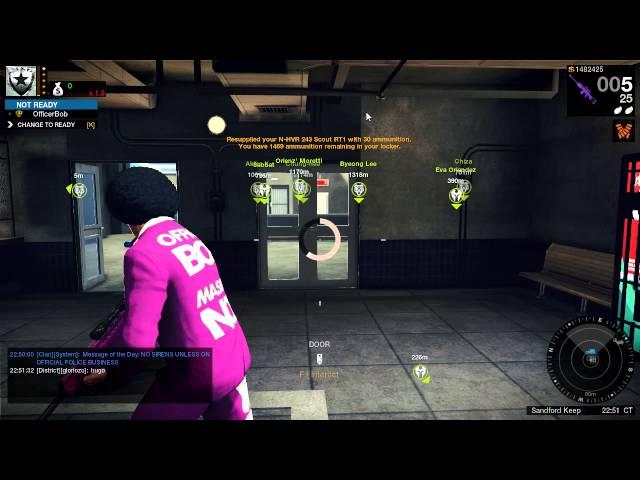 APB Reloaded - Magenta Weapon Skin Demo