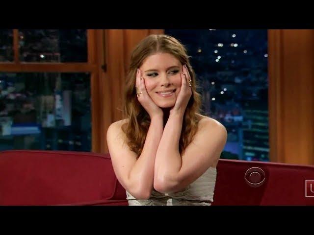 Kate Mara Flirting with Craig Ferguson [HD]