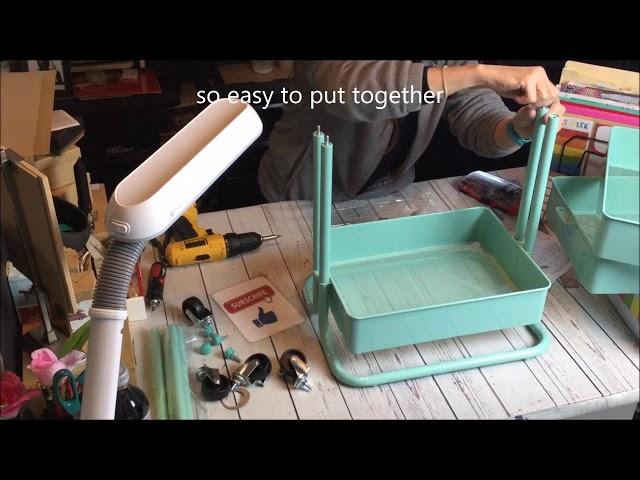 How to put together the Recollections 3 tier cart from michaels