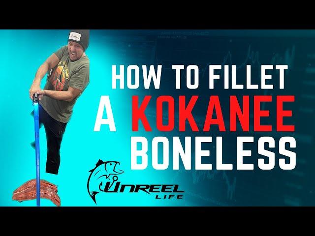 How To Fillet A Kokanee BONELESS #filletfish #kokaneefishing