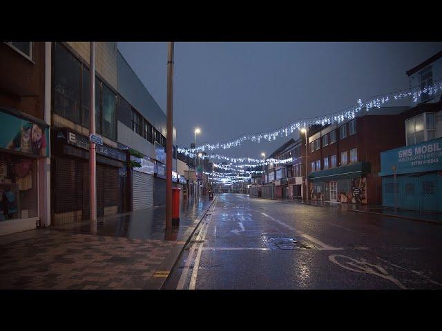 Christmas Day in Blackpool: All is quiet 