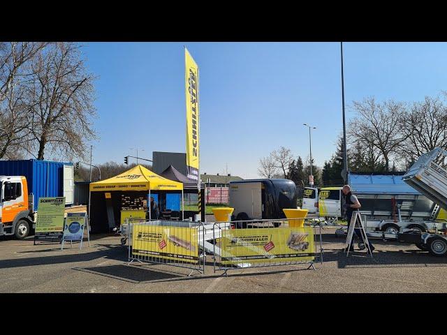 Schnitzler Fahrzeugbau auf der Baumesse 2022 im Nordpark in Mönchengladbach