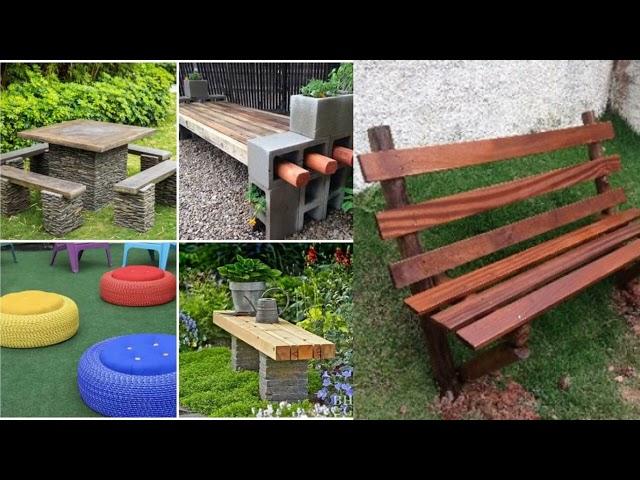 Garden benches: several models to inspire