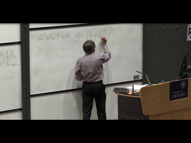 Differential Equations 1: Oxford Mathematics 2nd Year Student Lecture